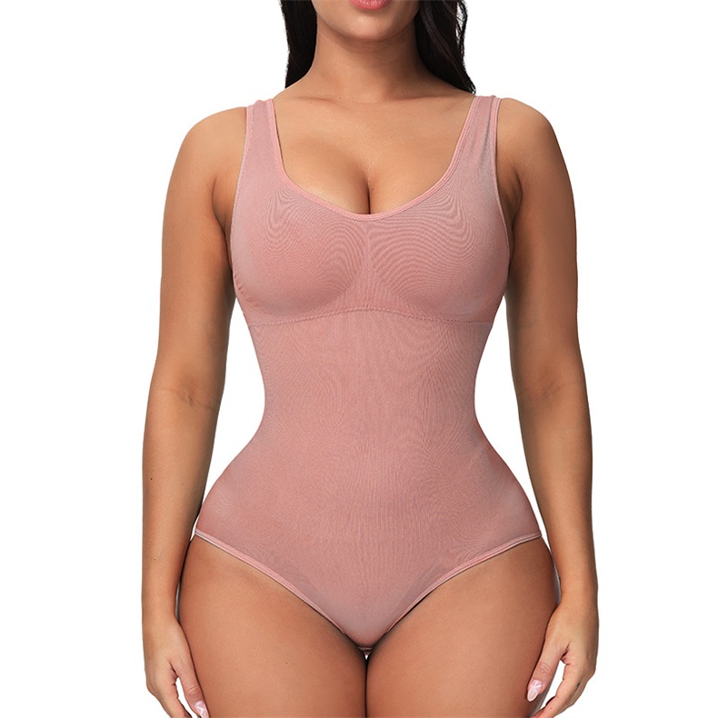 Seamless bodysuit shapewear