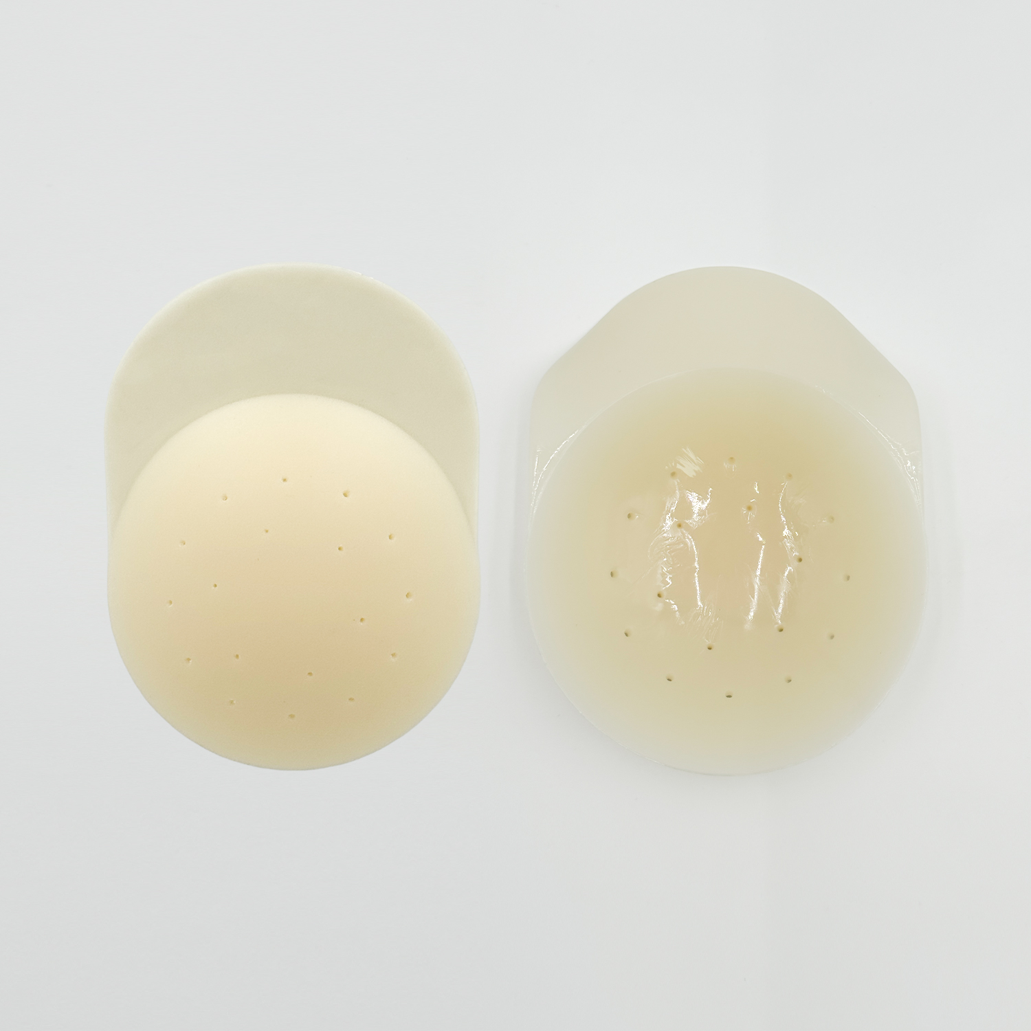 Oval Silicone Lift Nipple Cover With Holes