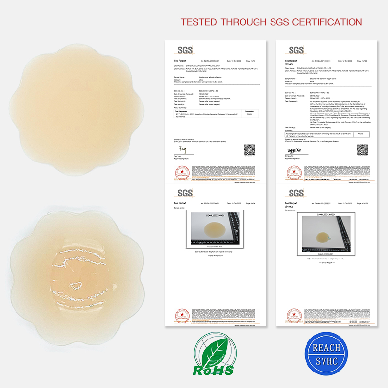  Flower Silicone Breast Petals