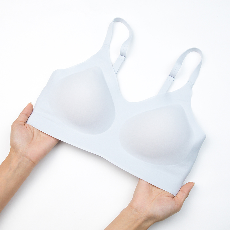 Thin Strap V-neck Seamless Bra