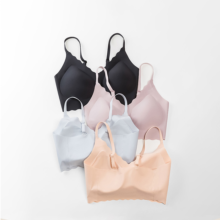 Wave Design Seamless Bra