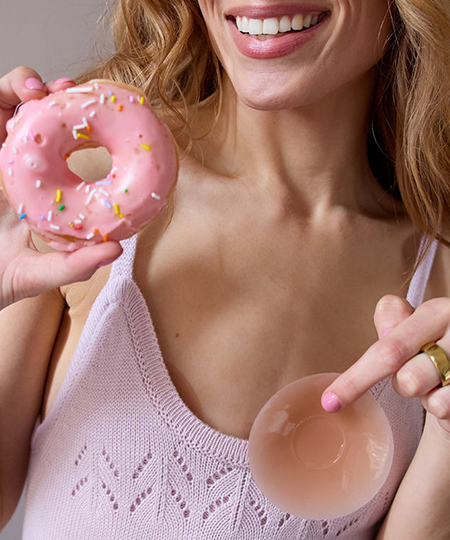 Silicone Nipple Cover No Glue in the Middle