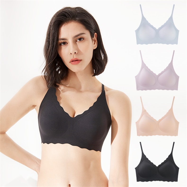 Back Closure Seamless Bra