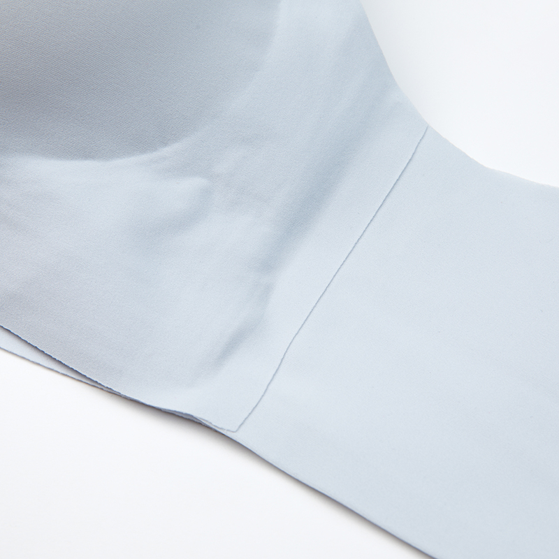 Thin Strap V-neck Seamless Bra