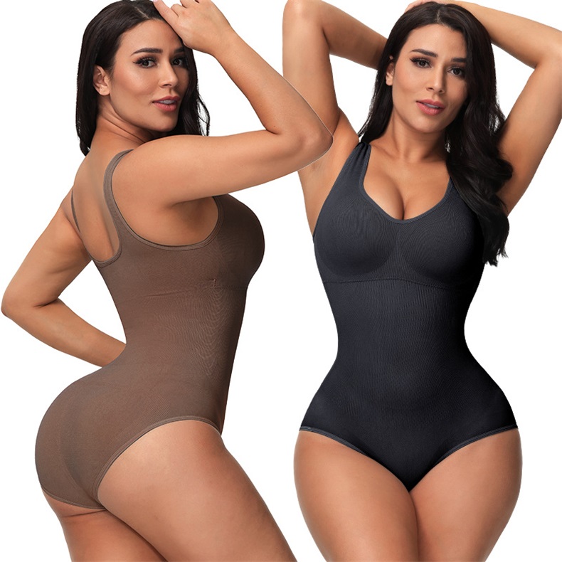 Seamless bodysuit shapewear