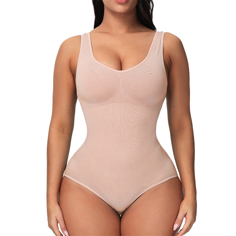 Seamless bodysuit shapewear